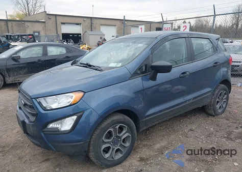 2021 Ford Ecosport S from USA, damaged, VIN MAJ6S3FL1MC418133